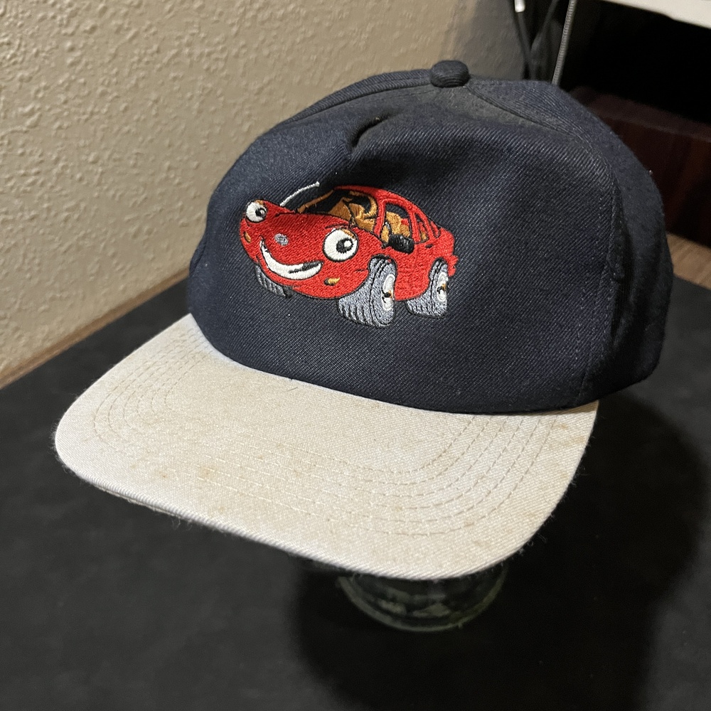Vintage Chevron Techron Hat Cap Snap Back Embroidered Car Gas Promo Men Golf 90s